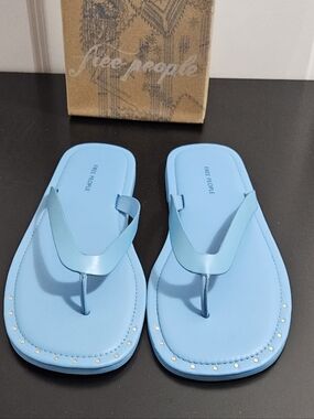 NIB Women's Free People Sona Thong Sandals Size 8